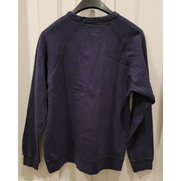 New BRIXTON Damo Crew Fleece MEN's Long Sleeve NAVY (Size XS) MSRP $65 - Picture 2 of 2